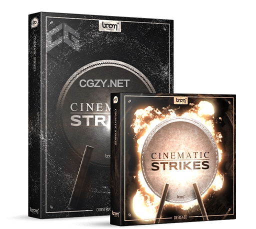 音效素材|726个宏伟震撼人心电影大鼓声背景音乐 Cinematic Strikes