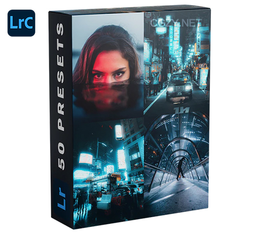 LR预设|50种黑金夜景城市建筑调色预设包 Northborders NB X 7E V3 Preset Pack