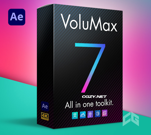 AE模板|风景人像图片转3D效果摄像机推拉旋转景深动画 VoluMax V7 – 3D Photo Animator