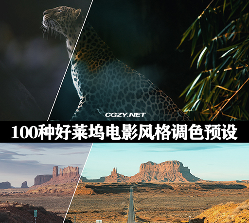 LUTS预设|100种好莱坞电影风格调色预设 LUTs from Hollywood Films