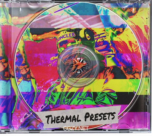 AE/PR预设|100种红外热成像效果预设 Bryan Delimata THERMAL PRESET PACK