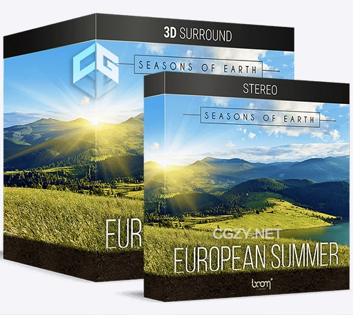 夏天大自然虫鸣鸟叫环境无损音效 Seasons Of Earth – European Summer 3D Surround / Stereo