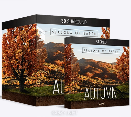 秋季环境音效素材库 Boom Library Seasons Of Earth – Autumn 3D Surround / Stereo
