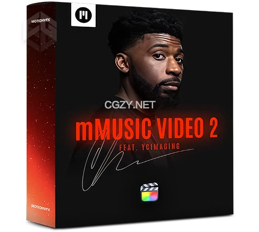 FCPX插件|60组创意音乐MV视频转场特效预设 MotionVFX mMusic Video 2