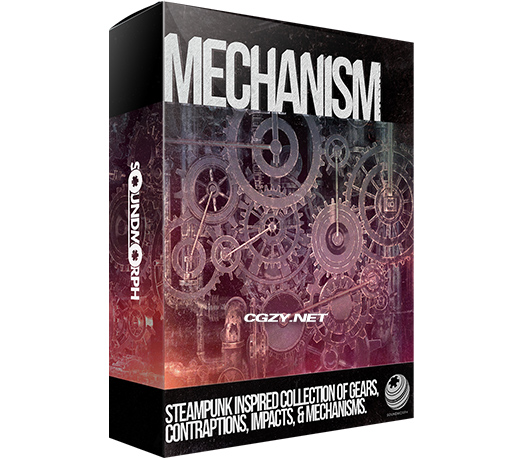 音效|700+机械齿轮金属装置机制音效素材库 Soundmorph-Eechanism