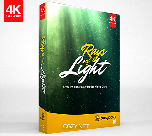 4K视频素材|176个体积光聚光灯光线照射特效合成动画素材 Rays Of Light BBV18