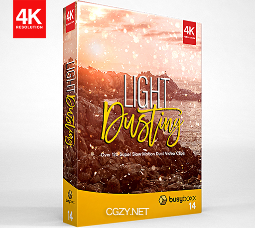 4K视频素材|121个粉尘灰尘粒颗粒子悬浮动画特效合成素材 Light Dusting BBV14