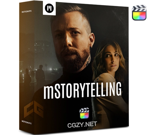 FCPX插件|59组终极历史叙事纪录片工具排版相机运动图表LUT电影效果包 MotionVFX – mStorytelling