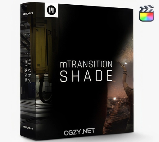 FCPX插件|71种阴影黑场遮挡擦拭过渡转场预设 MotionVFX mTransition Shade