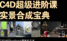 【缺】老鹰C4D实景合成2024【画质高清有素材】