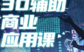 虫叮十四3D辅助商业应用课2024年1月结课【画质不错只有视频】