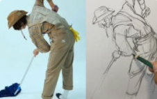 速写MAN人体结构速写2024【画质还可以只有视频】