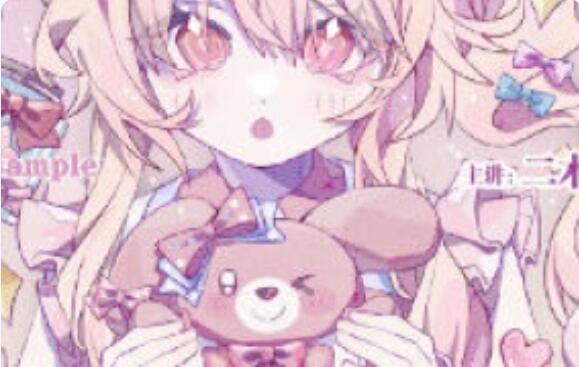 二木萌系平涂少女头像团练第1期2024【画质不错只有视频】