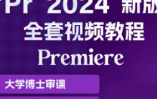 育宗教育Pr2024影视剪辑教程零基础入门【画质不错有素材】