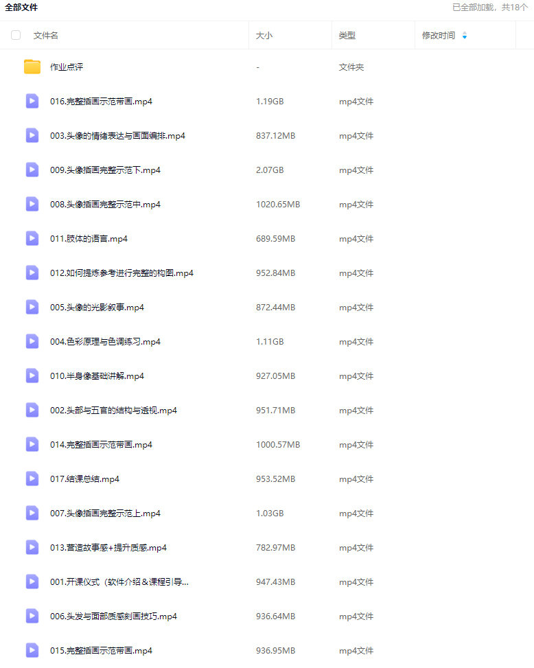 泊云拌面半厚涂质感插画班第1期2024【画质高清只有视频】