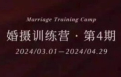 徐老瞎婚摄训练营第4期2024【画质高清只有视频】