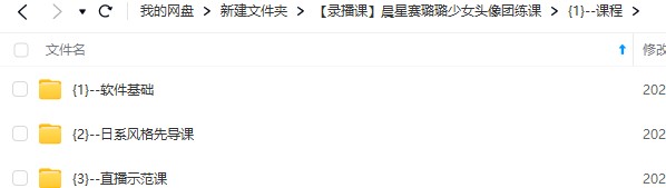 晨星赛璐璐少女头像团练课ipad插画教程【画质高清有笔刷课件】