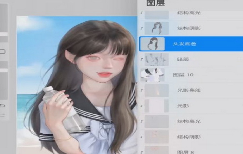 潇潇朱第五期Ipad插画全能班教程【画质一般有课件】