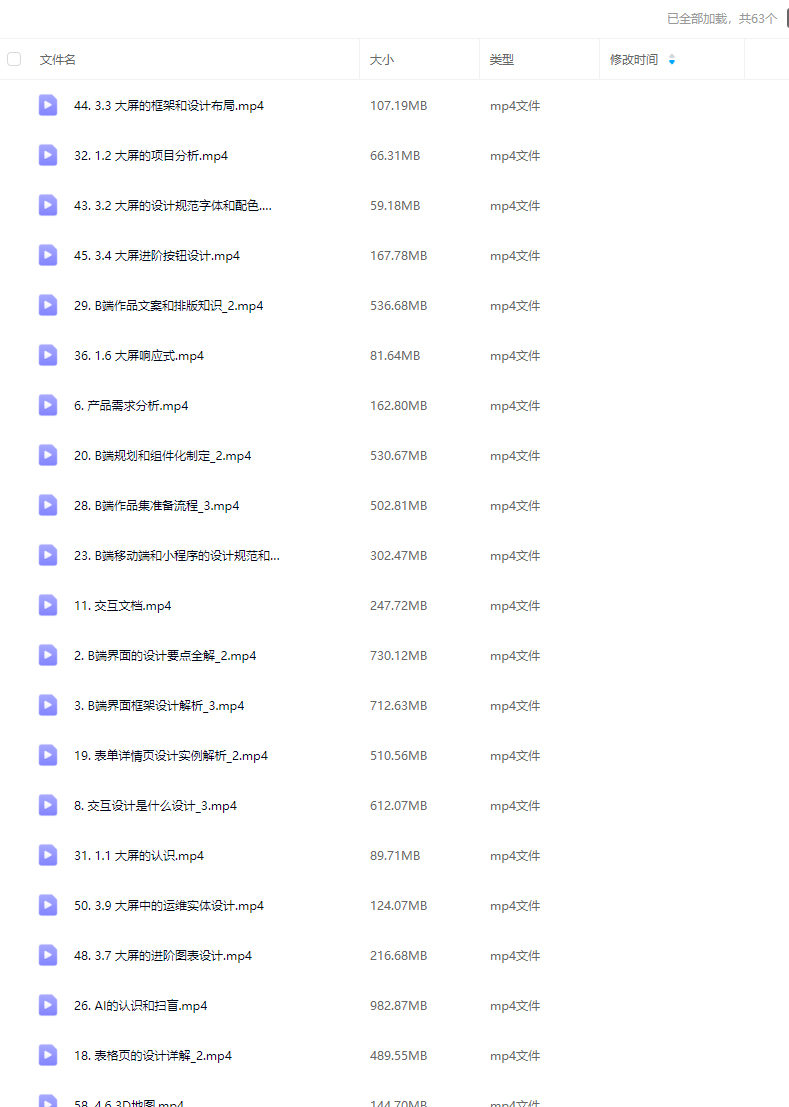 酸梅干超人第9期B端产品设计全能班2024【画质不错只有视频】