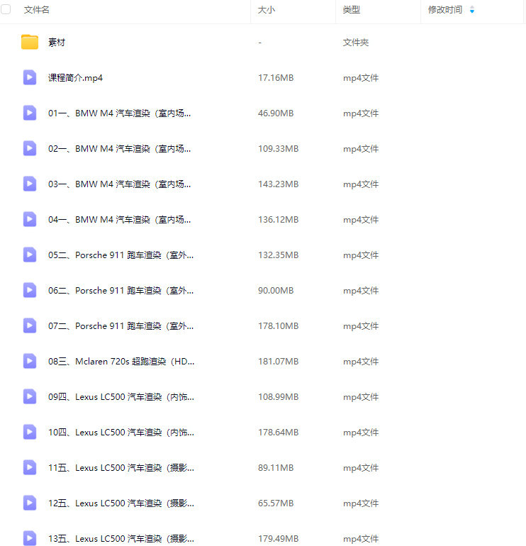 Keyshot汽车渲染2024【画质不错有素材】