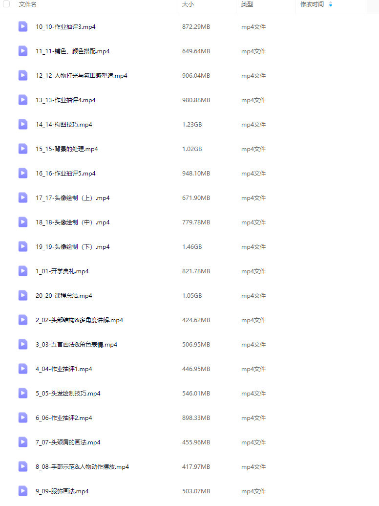 toki远远二次元氛围厚涂特训班第1期2024【画质高清只有视频】
