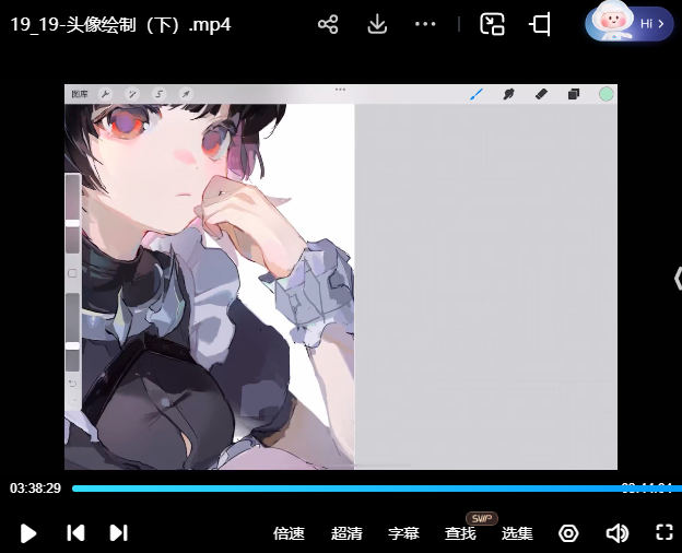 toki远远二次元氛围厚涂特训班第1期2024【画质高清只有视频】