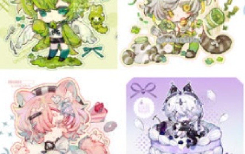 泣寺浮雪萌系Q版立绘团练2025【画质不错有课件】