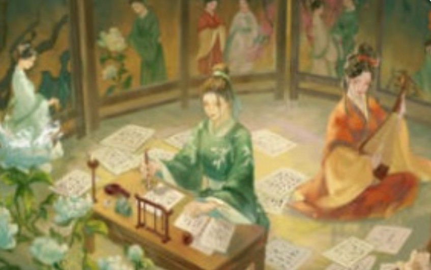 辰露古风商业插画第11期冬季班2024【画质高清有素材】
