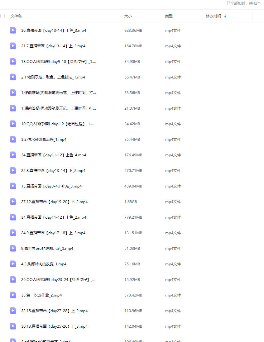 狸花社QQ人28天团练打卡第6期2025【画质高清只有视频】