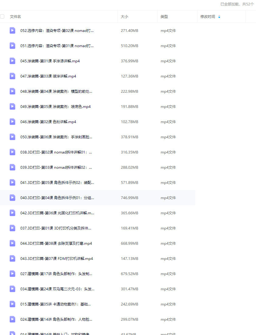 马格手作潮玩系统课第2期nomad课程2024年6月【画质高清只有视频】