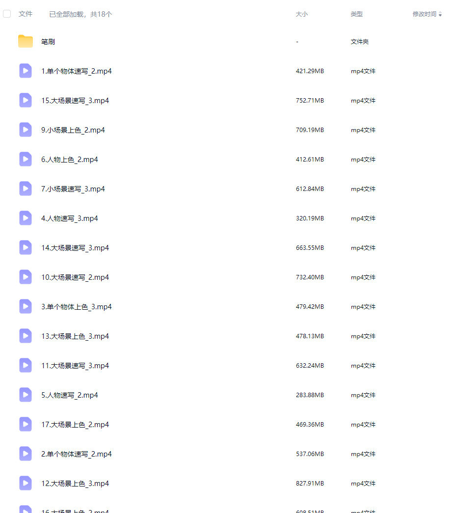 猴先生一起来画速写吧第2期2024【画质还行有笔刷】