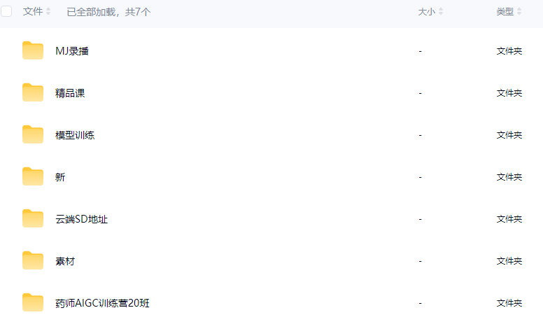 药师&天清AIGC直播+录播训练营2024【画质高清有大部分素材】