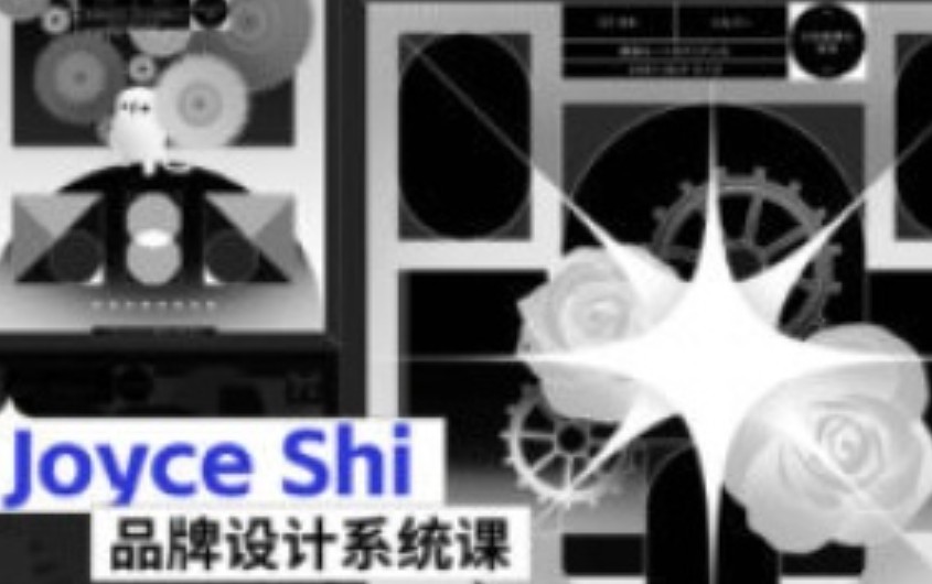 银河CG Joyce Shi品牌设计系统课2024【画质高清只有视频】