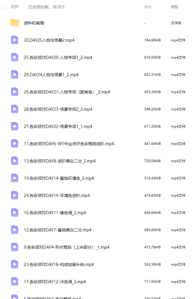 色彩派对第6期2026年【画质高清有课件笔刷】