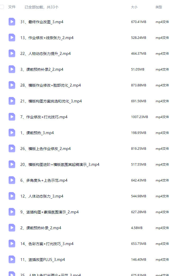破晓CG日系绘画进阶班第1期【画质还行只有视频】