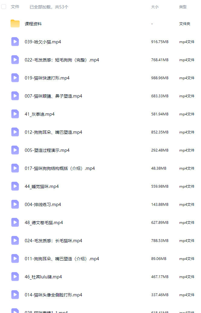 kim治愈系宠物素描2025【画质不错有资料】