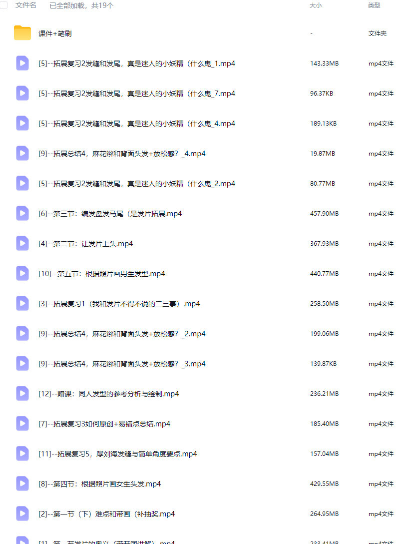 半盏梨花头发团练第2期2026【画质高清有课件笔刷】