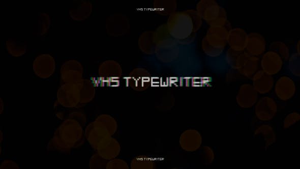 FCPX插件|复古VHS打字机效果标题动画模板 支持M1 VHS Typewriter Titles FCPX插件|复古VHS打字机效果标题动画模板 支持M1 VHS Typewriter Titles