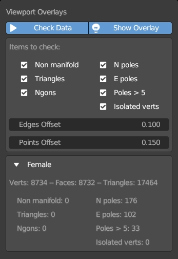Blender插件|模型网格检查删除优化工具 Mesh Check GPU Edition v0.4.0 Blender插件|模型网格检查删除优化工具 Mesh Check GPU Edition v0.4.0