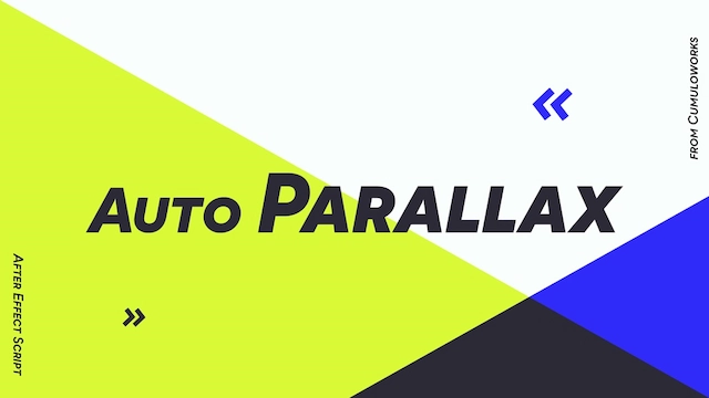 中文AE脚本|自动生成伪三维摄像机视差动画工具 AutoParallax v1.0 汉化版 中文AE脚本|自动生成伪三维摄像机视差动画工具 AutoParallax v1.0 汉化版