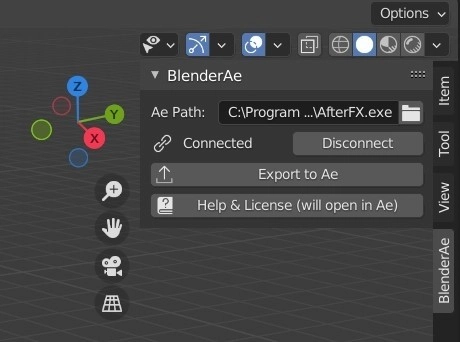 Blender/AE导入桥接插件 AEscripts BlenderAe V1.4.7 Win/Mac Blender/AE导入桥接插件 AEscripts BlenderAe V1.4.7 Win/Mac