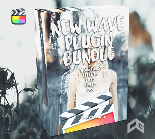 FCPX插件|39种Vlog常用转场标题动画+LUTS预设和音效 New Wave Plugin FCPX插件|39种Vlog常用转场标题动画+LUTS预设和音效 New Wave Plugin