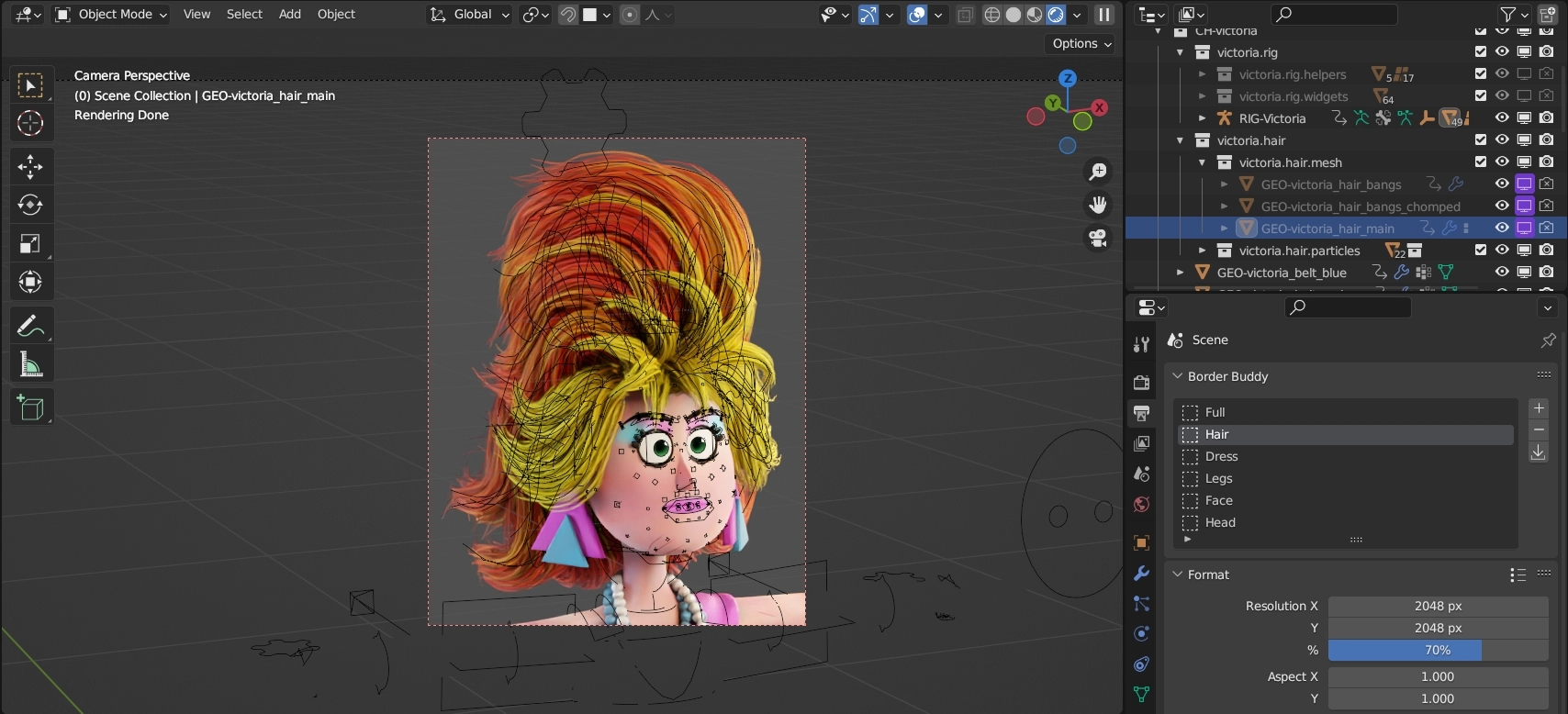Blender插件|渲染截图保存快照工具 Border Buddy v0.1.1 Blender插件|渲染截图保存快照工具 Border Buddy v0.1.1