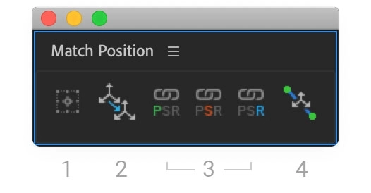 AE脚本|一键快速匹配并链接图层位置方向工具 Match Position v1.1 + 使用教程 AE脚本|一键快速匹配并链接图层位置方向工具 Match Position v1.1 + 使用教程