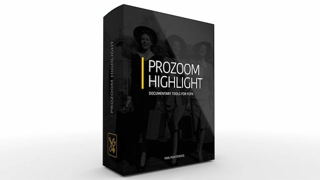 FCPX插件|视频局部画面放大镜扩大特写工具 ProZoom Highlight FCPX插件|视频局部画面放大镜扩大特写工具 ProZoom Highlight