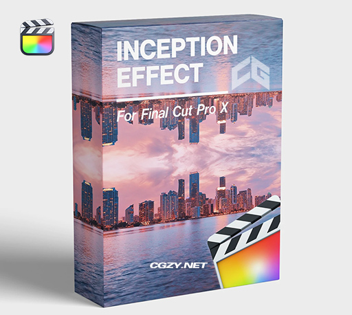 FCPX插件|盗梦空间、逆世界中世界颠倒视频特效 Inception Effect FCPX插件|盗梦空间、逆世界中世界颠倒视频特效 Inception Effect