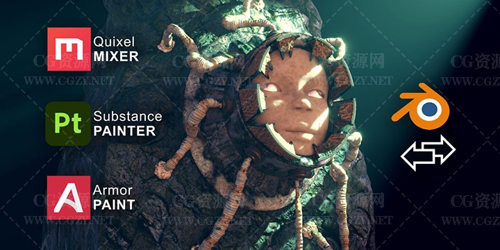 Blender插件|Pbr Bridge V2.1.6 PBR材质动态桥接导入工具 Pbr Bridge