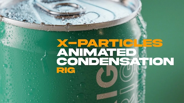 C4D预设|3D模型表面水珠冷凝结动画工程文件 X-Particles Animated Condensation Rig C4D预设|3D模型表面水珠冷凝结动画工程文件 X-Particles Animated Condensation Rig