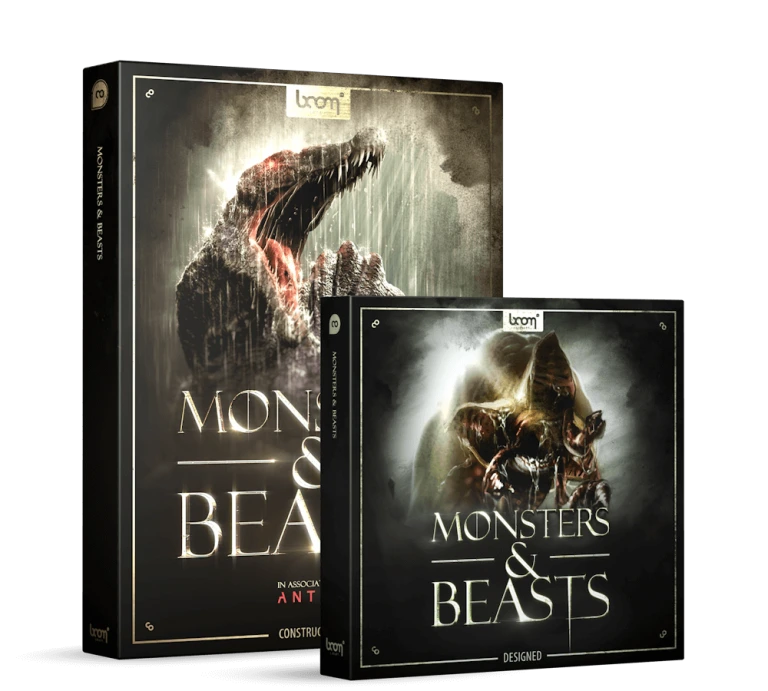 音效素材|817个真实野兽动物音效素材下载-Boom Library Monsters Beasts Bundle 野兽动物音效