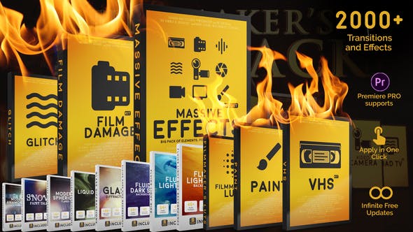 AE脚本模板|2000种高品质视觉特效无缝转场视频素材预设包 Massive Effects Toolkit Big Pack AE脚本模板|2000种高品质视觉特效无缝转场视频素材预设包 Massive Effects Toolkit Big Pack